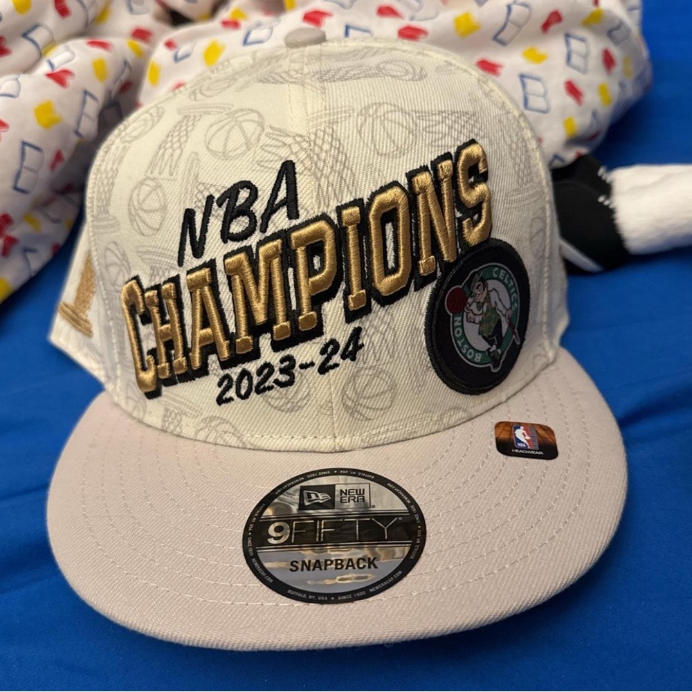 NBA Basketball Champions 23-24 Hat - Boston Celtics